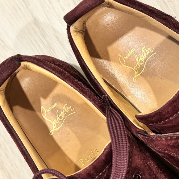 💥Christian Louboutin💥Louis Junior Spikes Orlato Flat 'Majestueux' - Picture 8 of 12